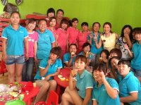 兩個(gè)幼兒園老師分享水果舞會(huì)！