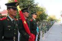 北京紅纓新疆伊寧愛心幼兒園2013迎國(guó)慶暨軍訓(xùn)匯報(bào)
